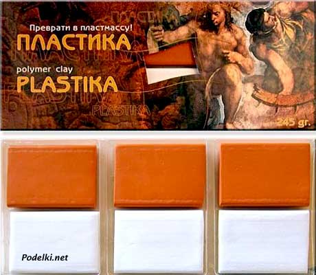 Товар для творчества полимерная глина Сонет